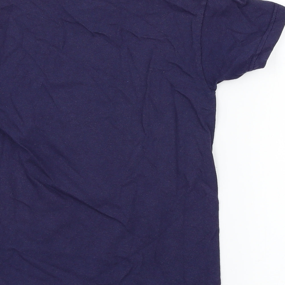 Disney Boys Blue  Jersey Basic T-Shirt Size S  - I'm so Goofy