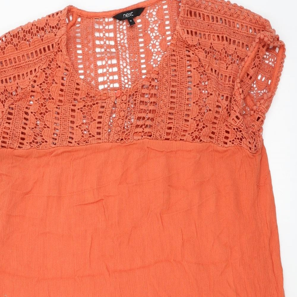 NEXT Womens Orange   T-Shirt Dress  Size 14