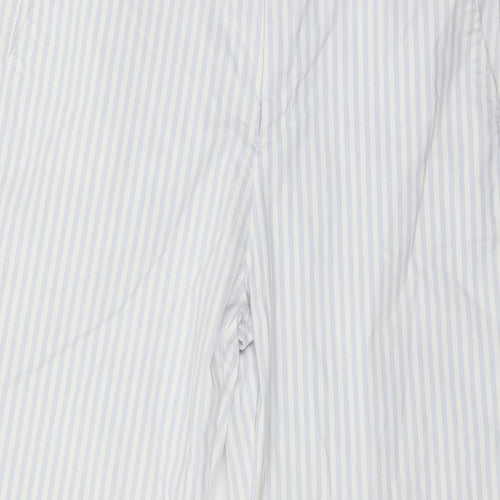 Gap Womens Blue Striped  Trousers  Size 12 L25 in
