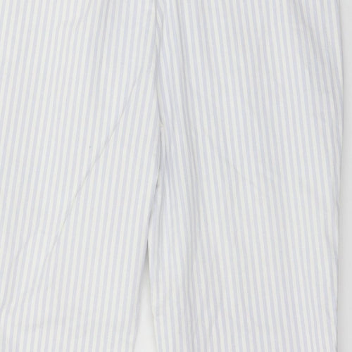 Gap Womens Blue Striped  Trousers  Size 12 L25 in