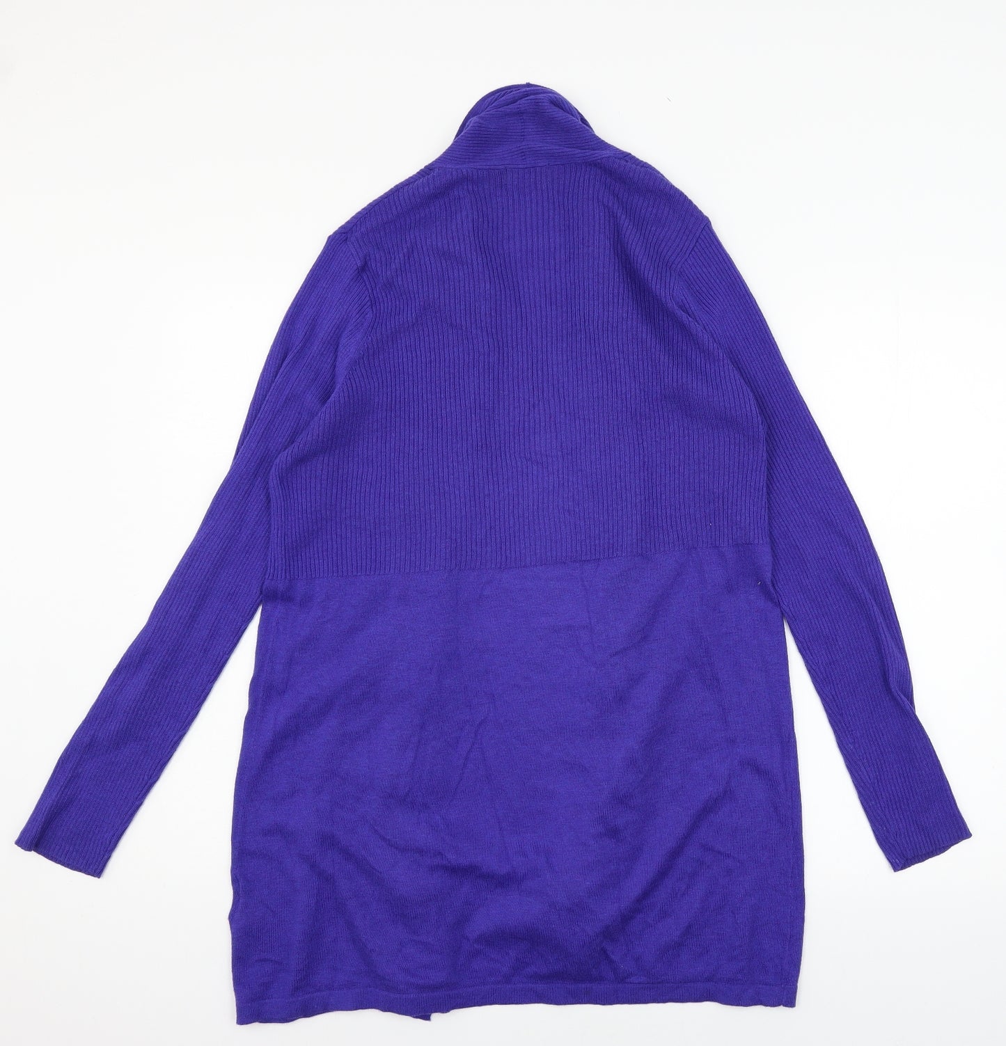 F&F Womens Blue  Knit Cardigan Jumper Size 16