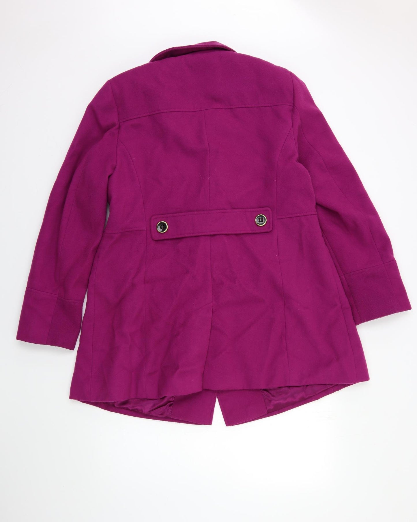 BHS Womens Pink   Overcoat Coat Size 18