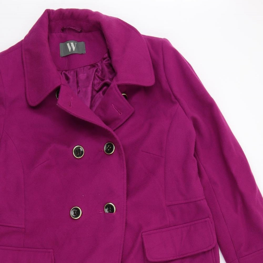 BHS Womens Pink   Overcoat Coat Size 18