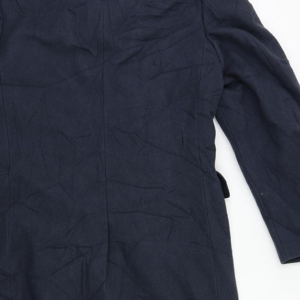 Preworn Mens Grey   Overcoat Coat Size M