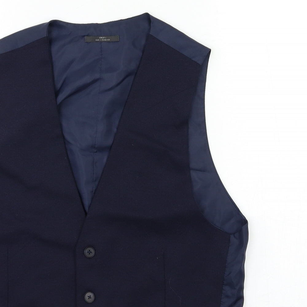 Marks and Spencer Mens Blue   Jacket Suit Jacket Size M