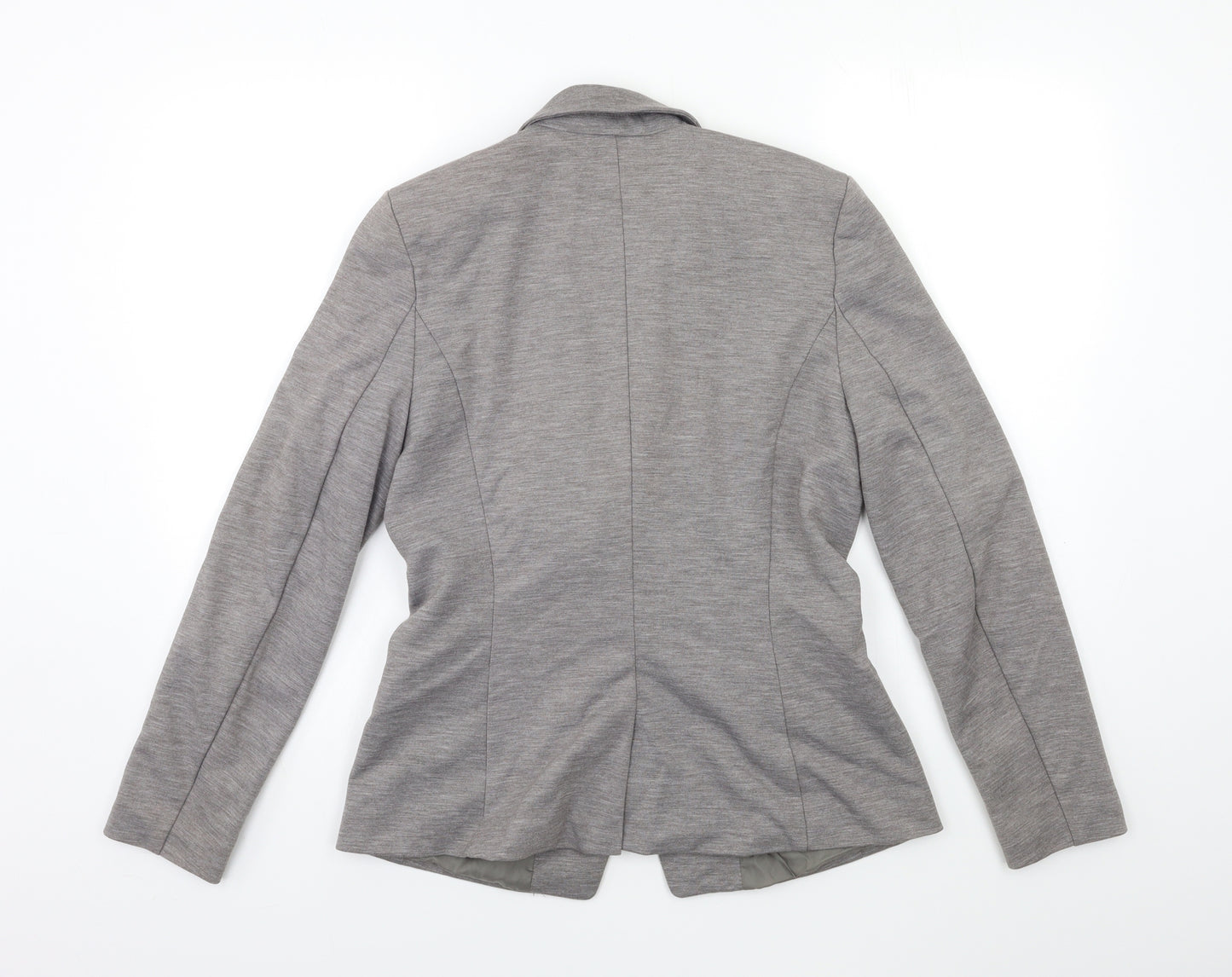 H&M Womens Grey   Jacket Blazer Size 14