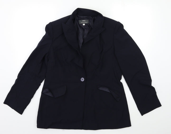 Marks and Spencer Womens Blue Jacket Suit Jacket Size 14