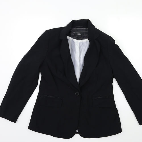 Marks and Spencer Womens Black   Jacket Suit Jacket Size 16