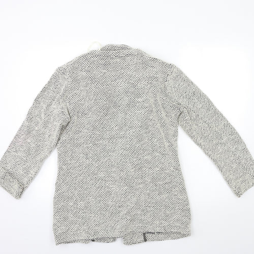 New Look Womens Grey   Jacket Blazer Size 10