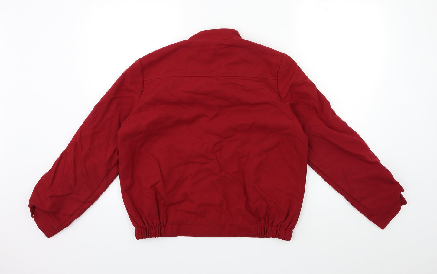 St Michael  Womens Red   Bomber Jacket Jacket Size 12