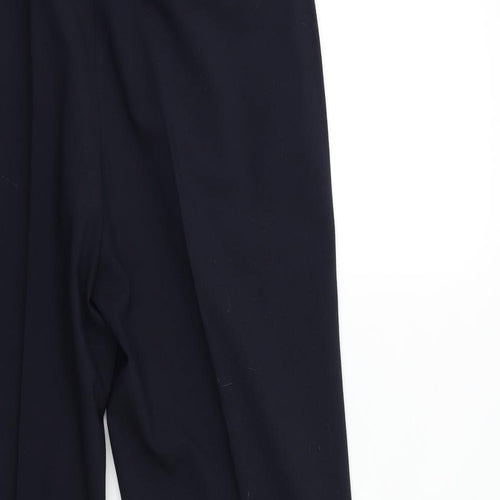 Marks and Spencer Mens Blue   Trousers  Size 36 in L29 in
