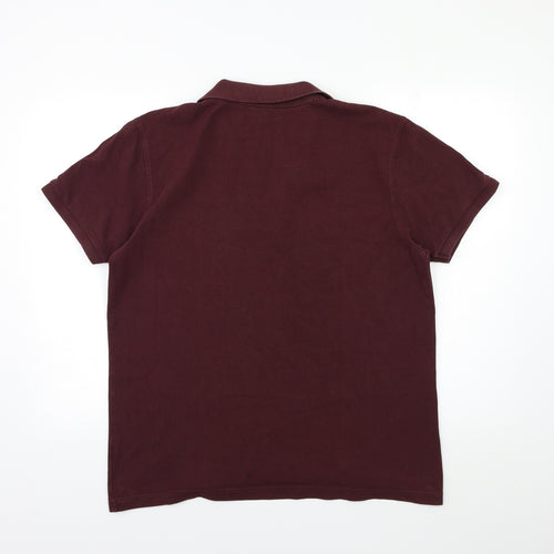 Preworn Mens Brown    Polo Size L