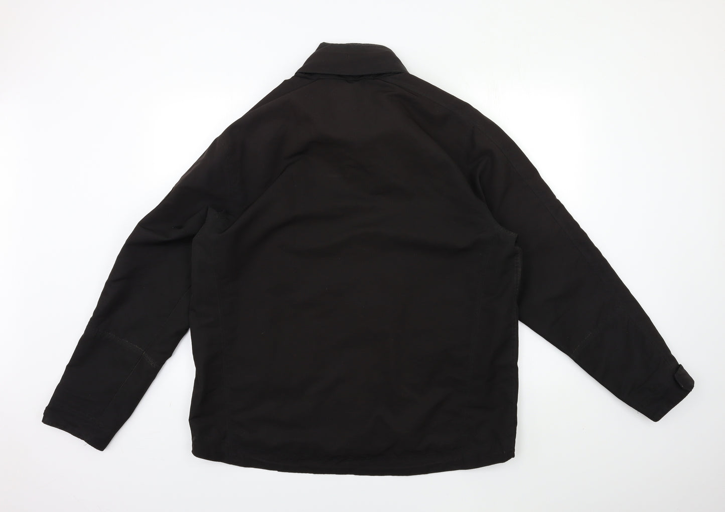F&F Mens Black   Overcoat Coat Size L