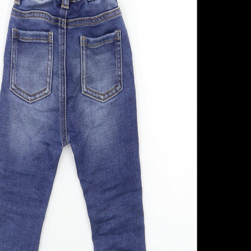 George Baby Blue  Denim Snow Pants Jeans Size 12 Months