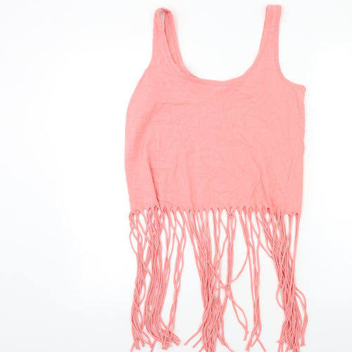 Lee Cooper Womens Pink   Basic Tank Size 10