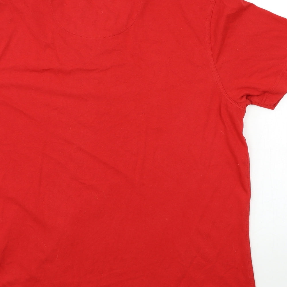 Ben Sherman Mens Red    T-Shirt Size XL