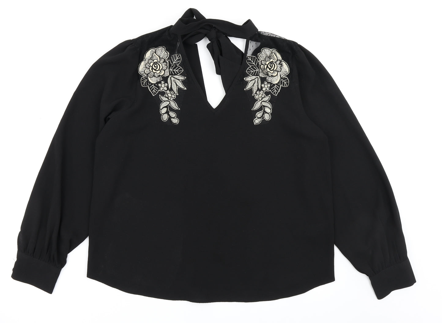 Primark Womens Black   Basic Blouse Size 14