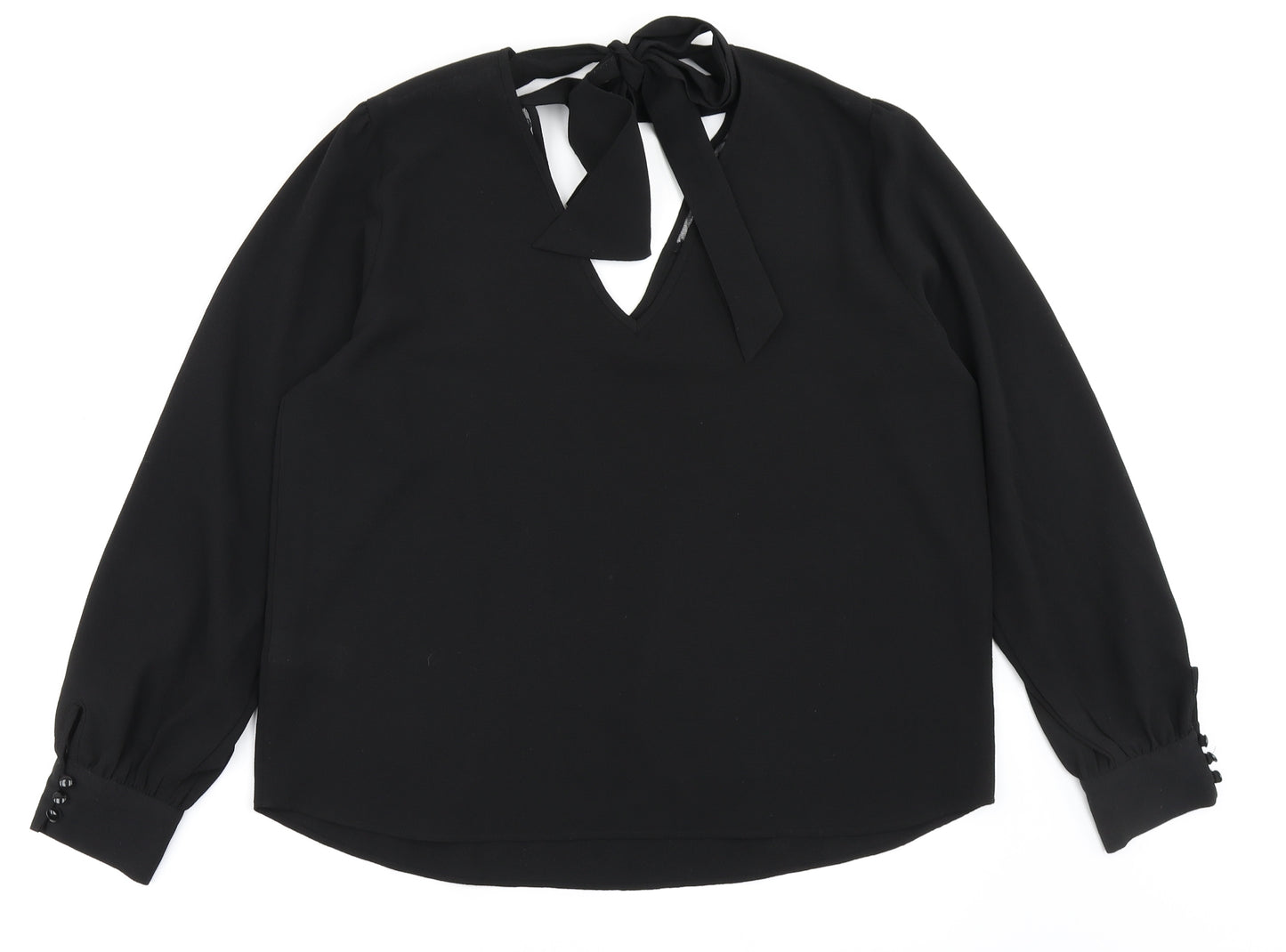 Primark Womens Black   Basic Blouse Size 14