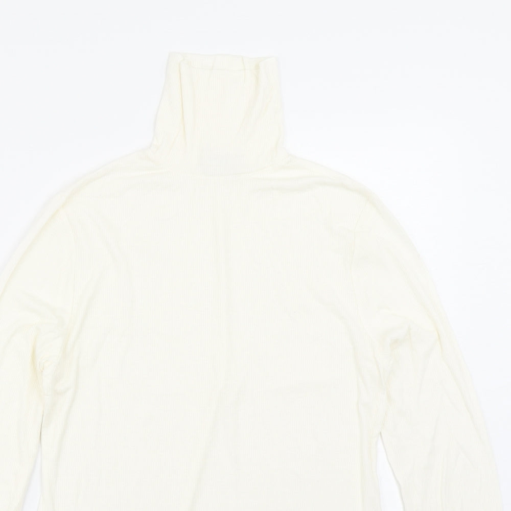 Papaya Womens Ivory   Basic T-Shirt Size 14