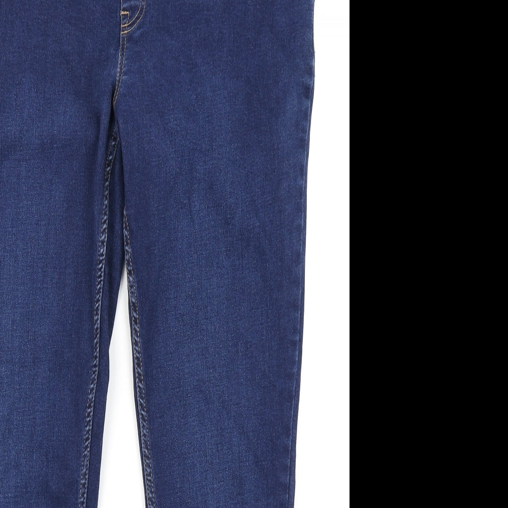 New Look Womens Blue  Denim Jegging Jeans Size 14 L25 in