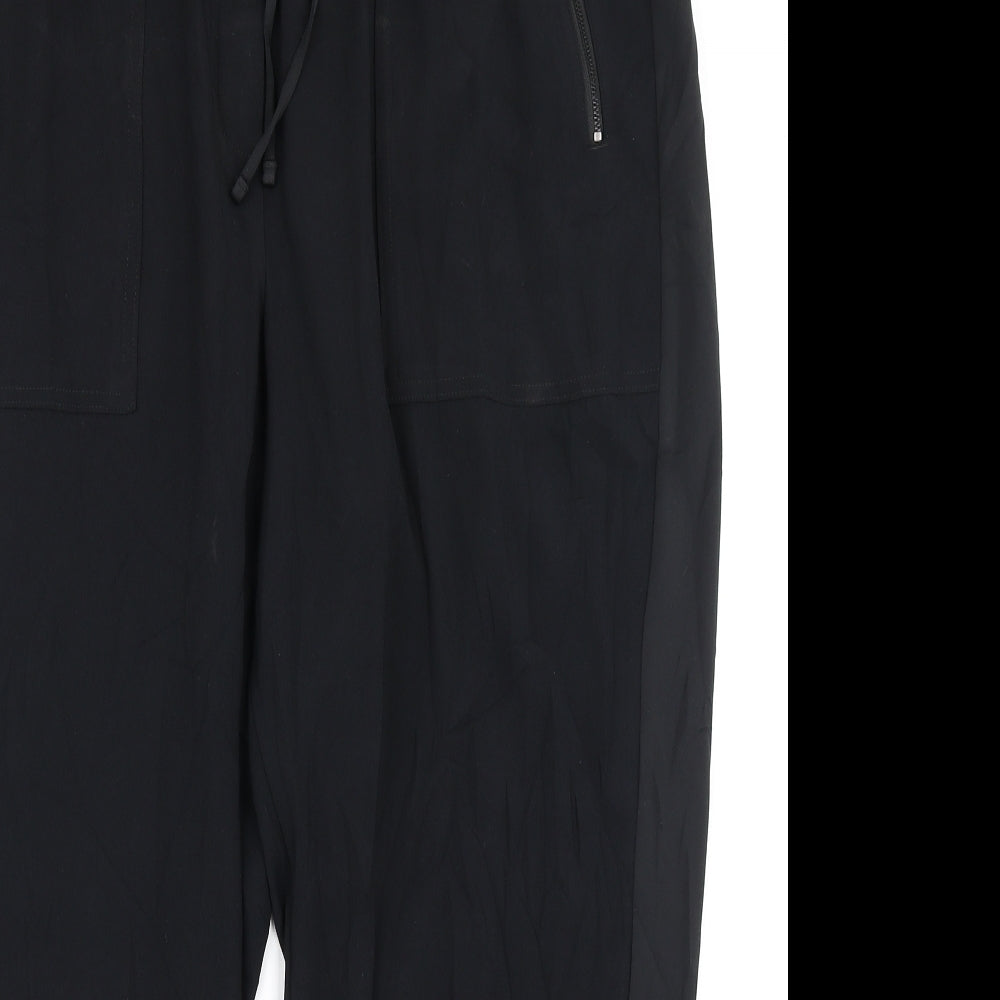 M&S Collection Womens Black   Trousers  Size 22 L25 in