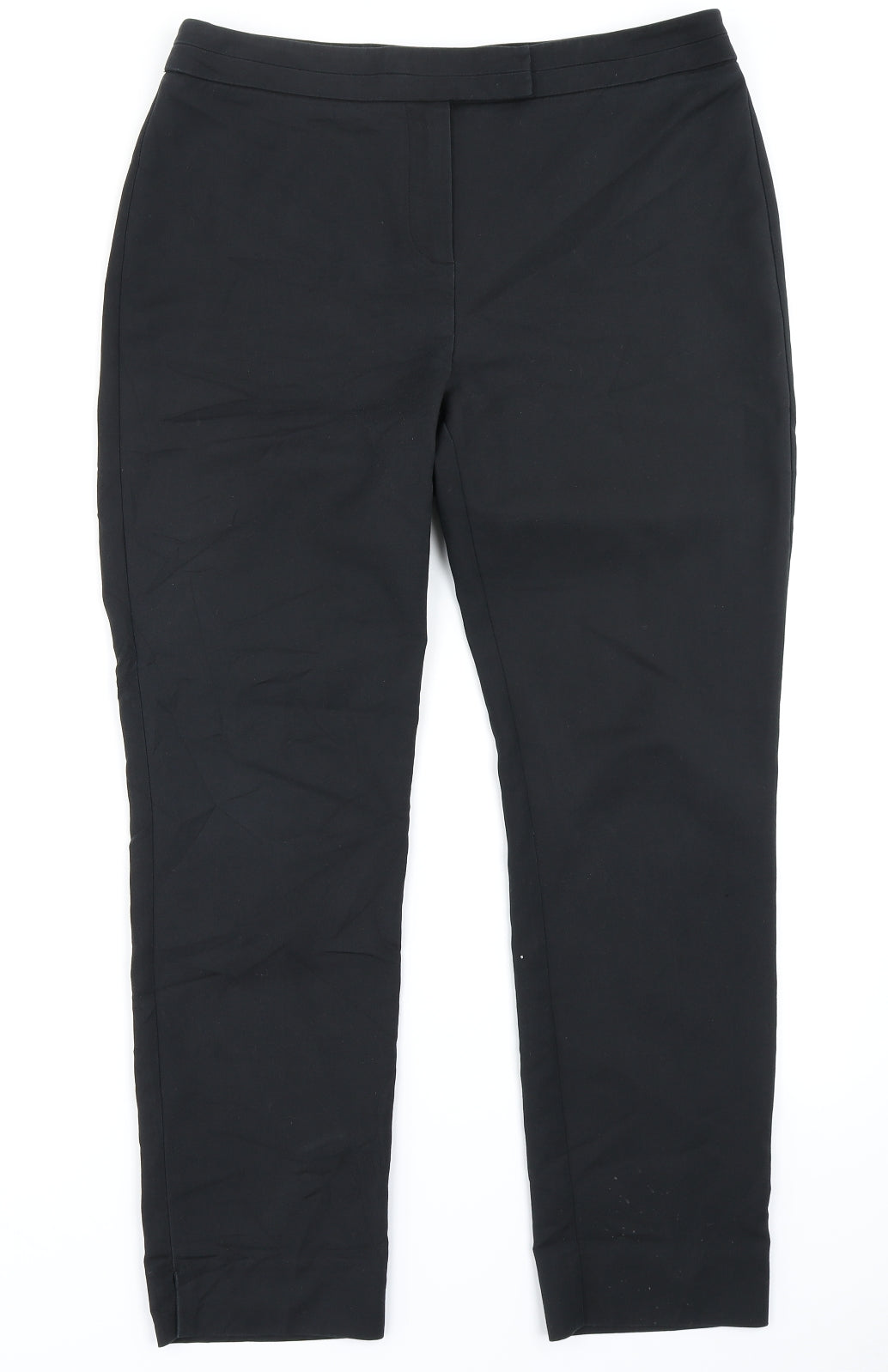 M&S Collection Womens Black   Trousers  Size 14 L26 in