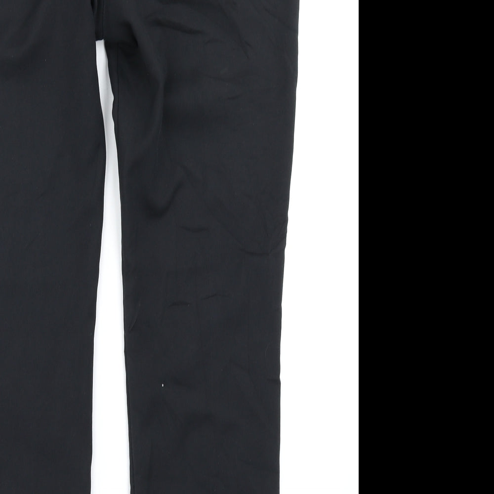 M&S Collection Womens Black   Trousers  Size 14 L26 in