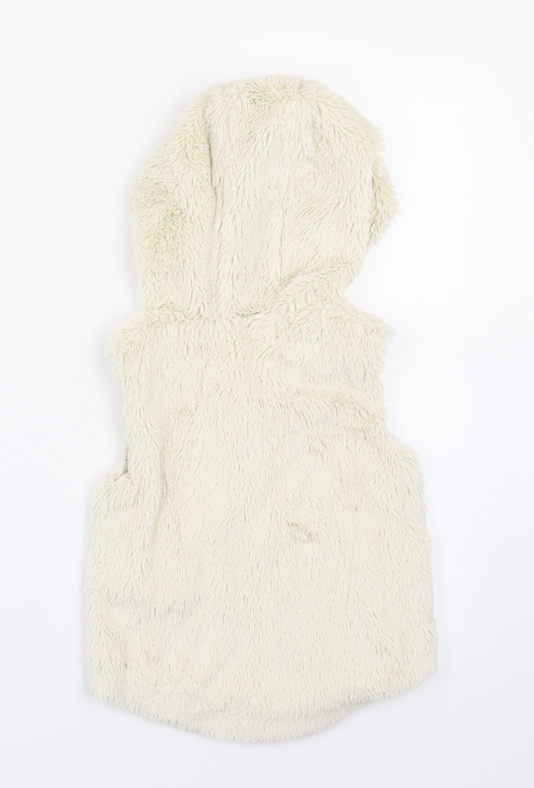 NEXT Girls Ivory   Gilet Jacket Size 2-3 Years