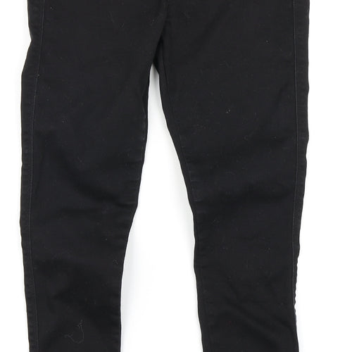 V Womens Black  Denim Jegging Jeans Size 10 L27 in