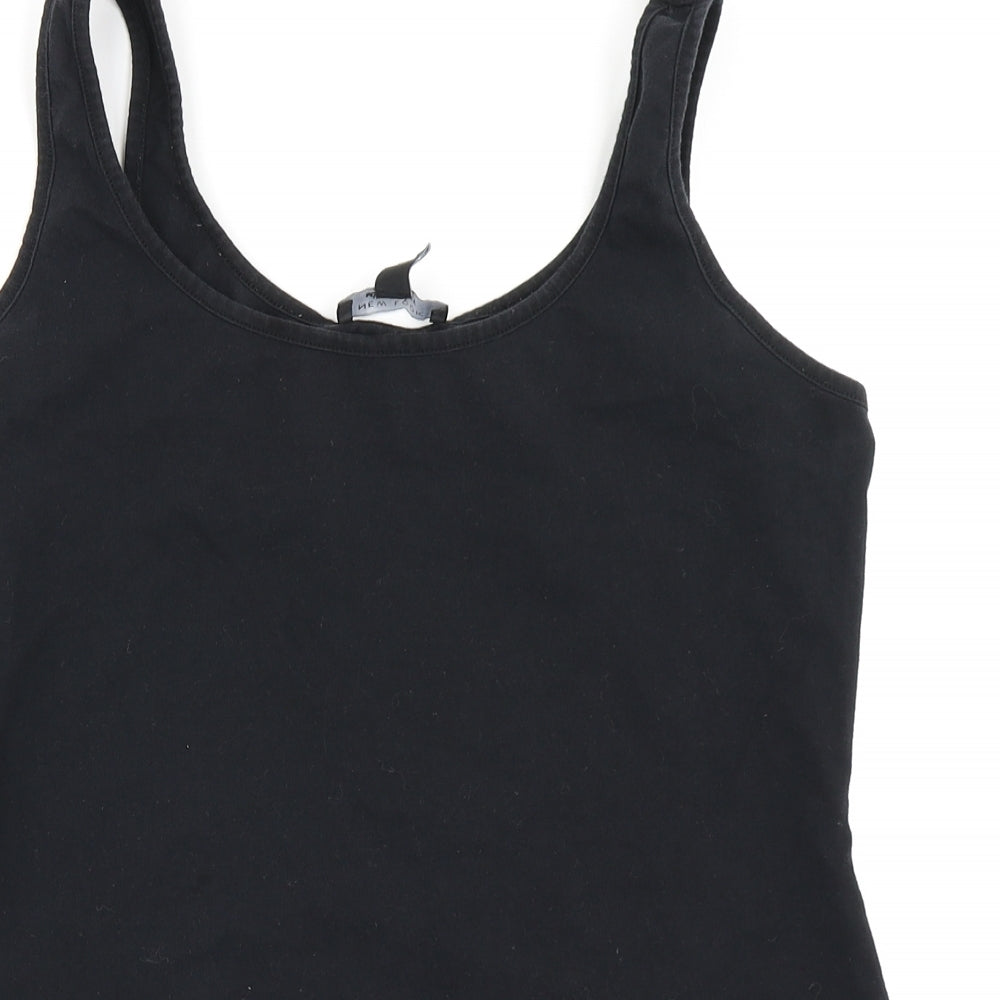 New Look Womens Black   Basic Tank Size 10