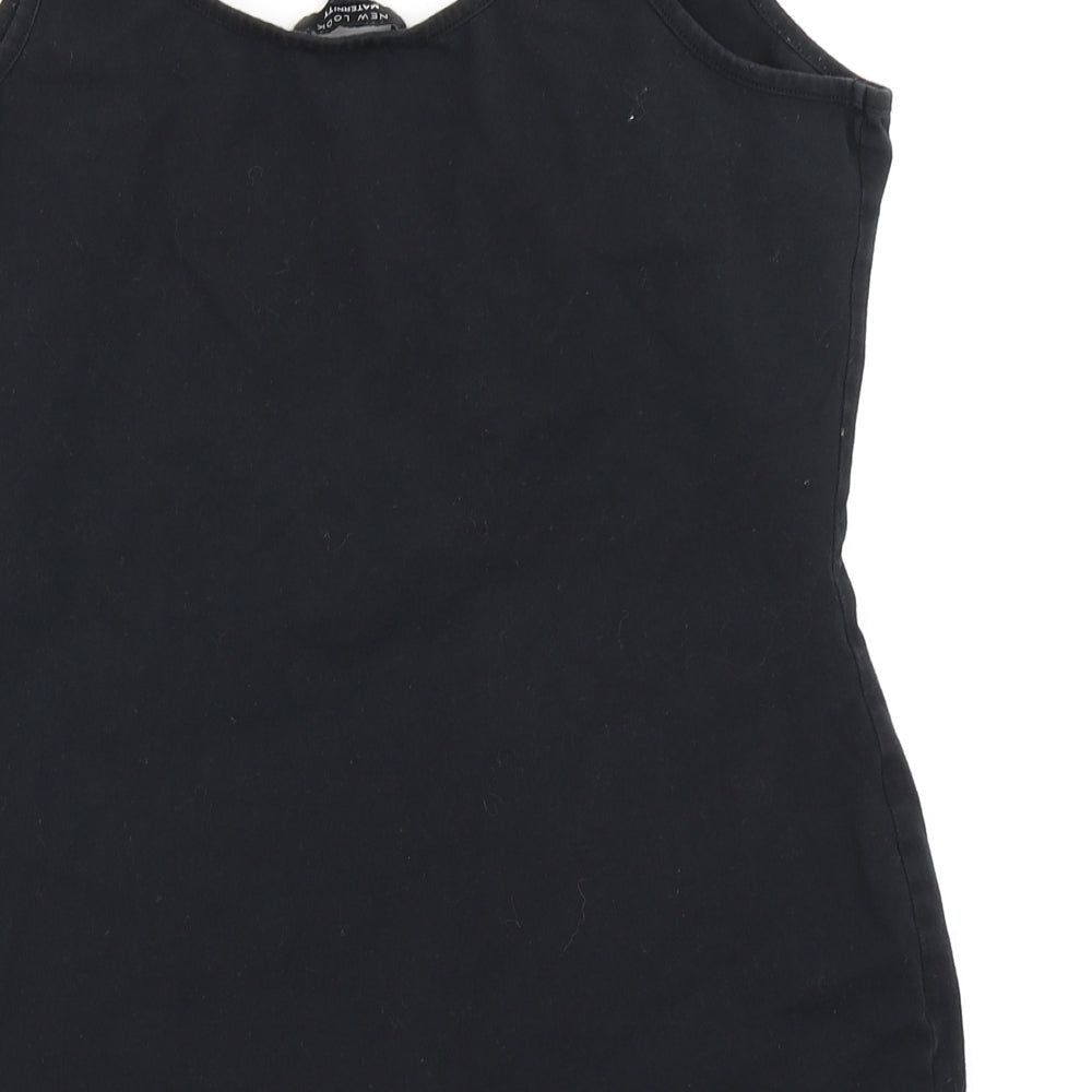 New Look Womens Black   Basic Tank Size 10