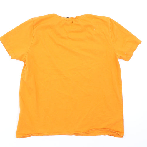 FOREVER 21 Womens Orange   Cropped T-Shirt Size M