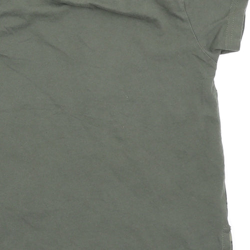 Rebel Boys Green Camouflage  Basic T-Shirt Size 2-3 Years