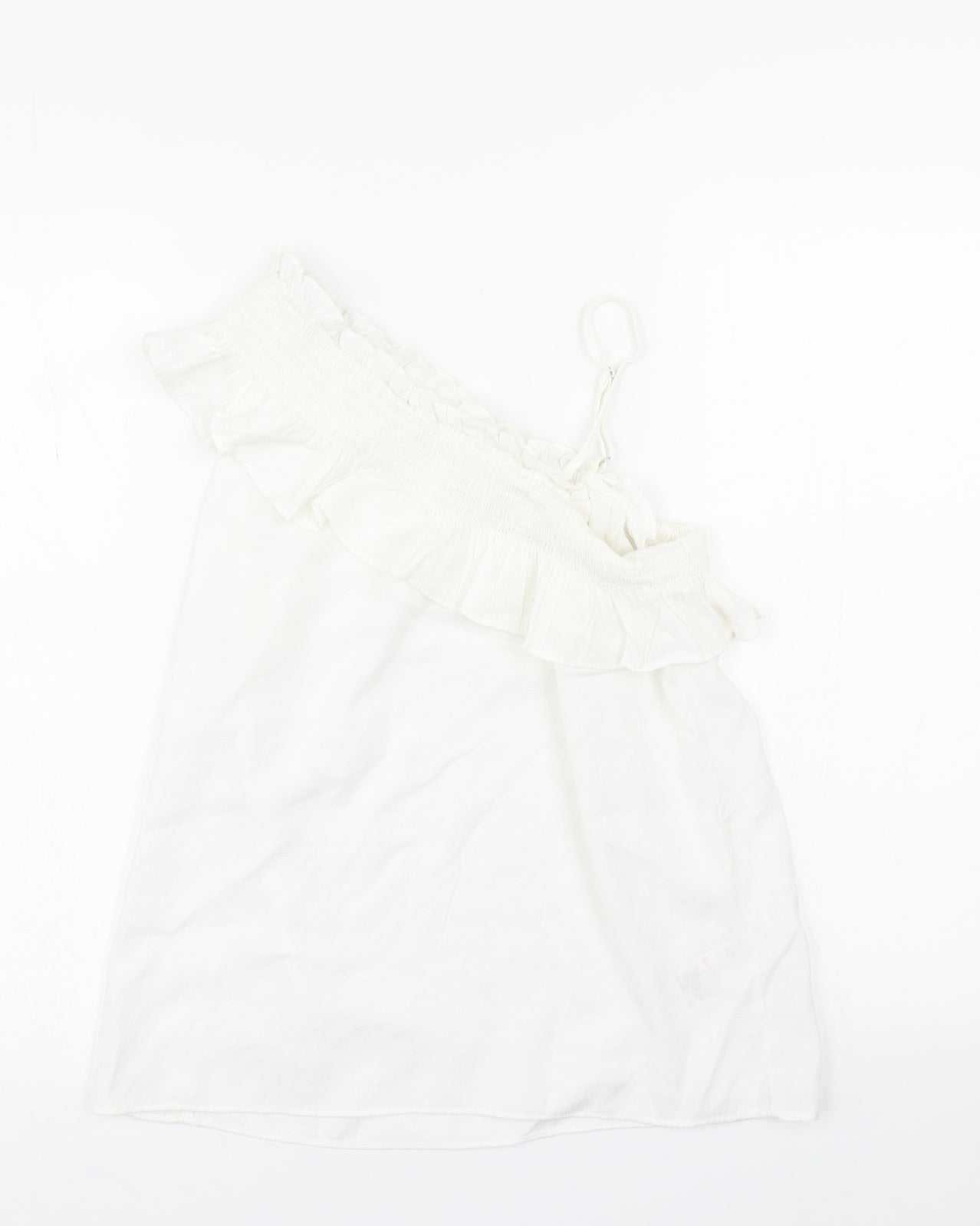 Peacocks Womens White   Basic Blouse Size 10