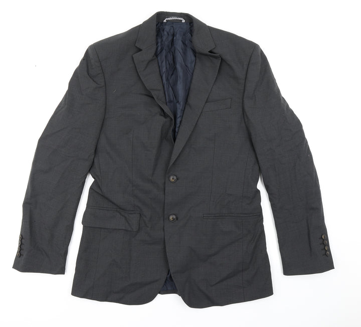 M&S Collection Mens Black   Jacket Blazer Size 40