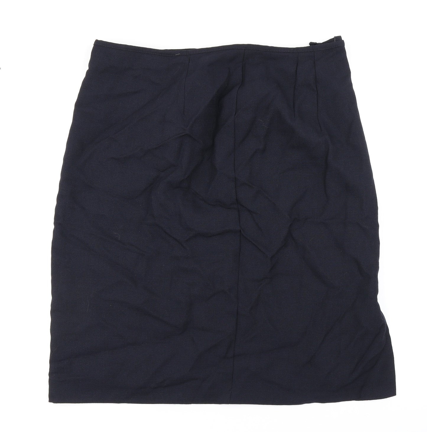Marks & Spencer Womens Blue   Straight & Pencil Skirt Size 18