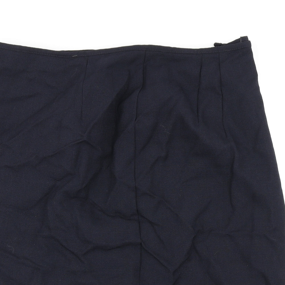 Marks & Spencer Womens Blue   Straight & Pencil Skirt Size 18