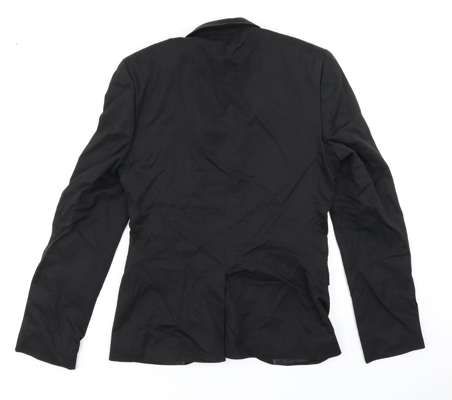 M&S Mens Black   Jacket Blazer Size 34  - Skinny fit