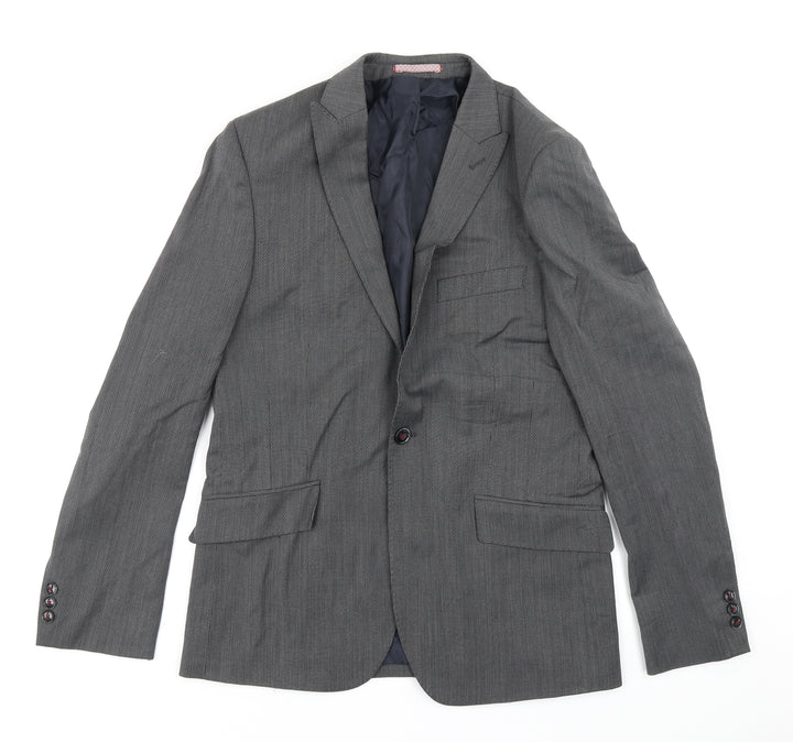 M&S Collection Mens Grey   Jacket Blazer Size 38