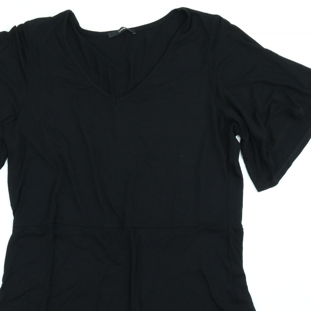 George Womens Black   Skater Dress  Size 20
