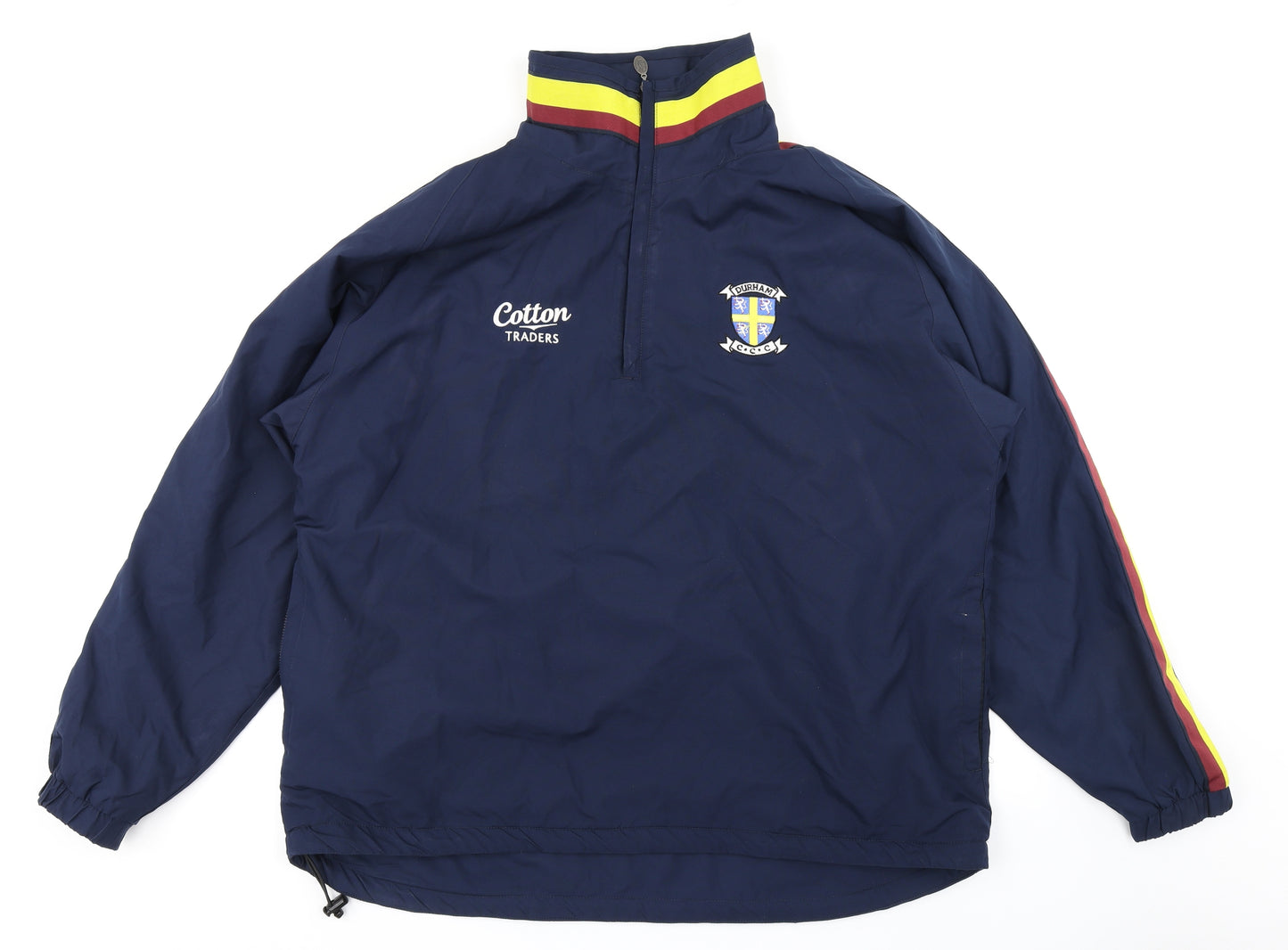 Cotton Traders Mens Blue   Windbreaker Poncho Size L  - Durham C.C.C