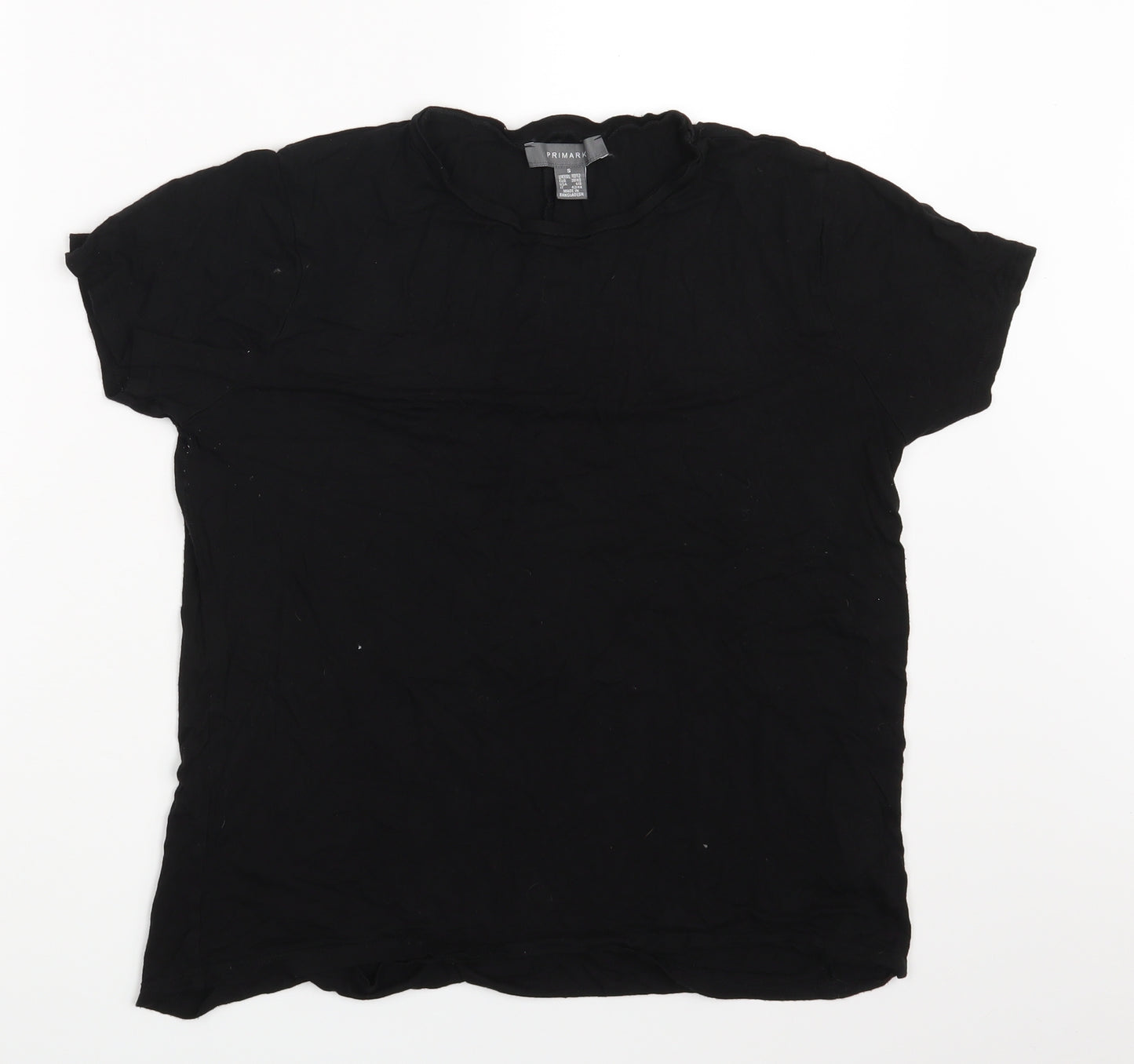 Primark Womens Black   Basic T-Shirt Size 10