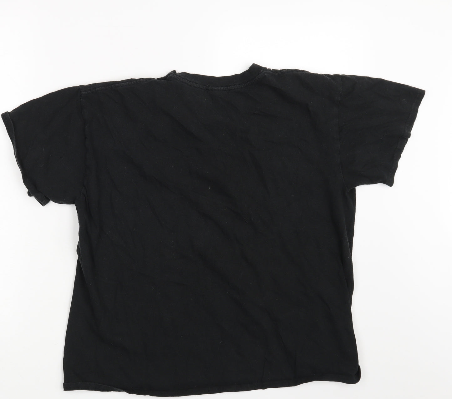 Boohoo Womens Black   Basic T-Shirt Size L