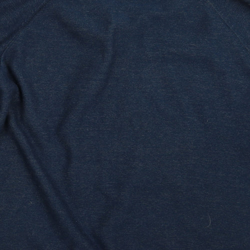 Easy Mens Blue   Pullover Jumper Size L