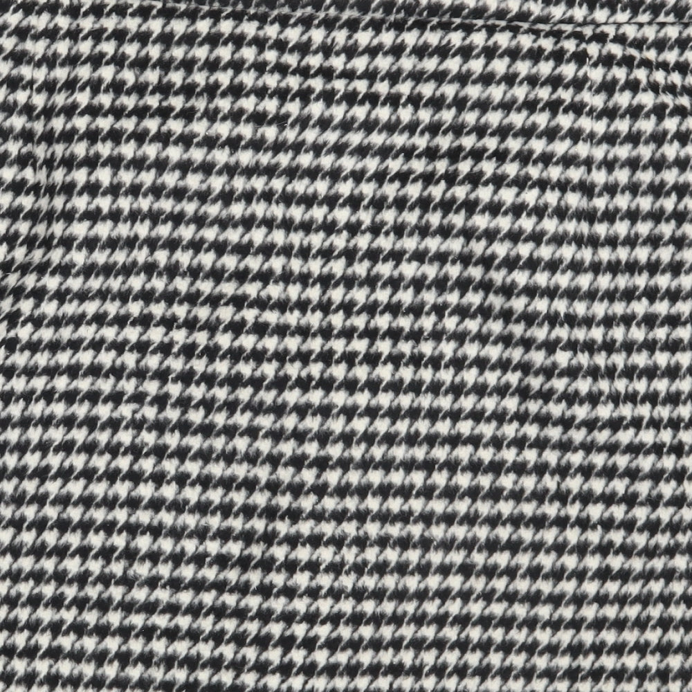 George Womens Black Check  Mini Skirt Size 20