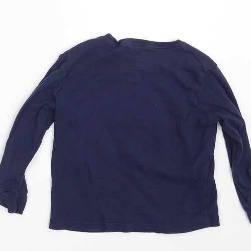 Preworn Boys Blue   Basic T-Shirt Size 4 Years