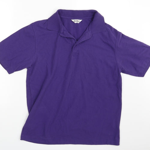 Alisco Mens Purple    Polo Size L