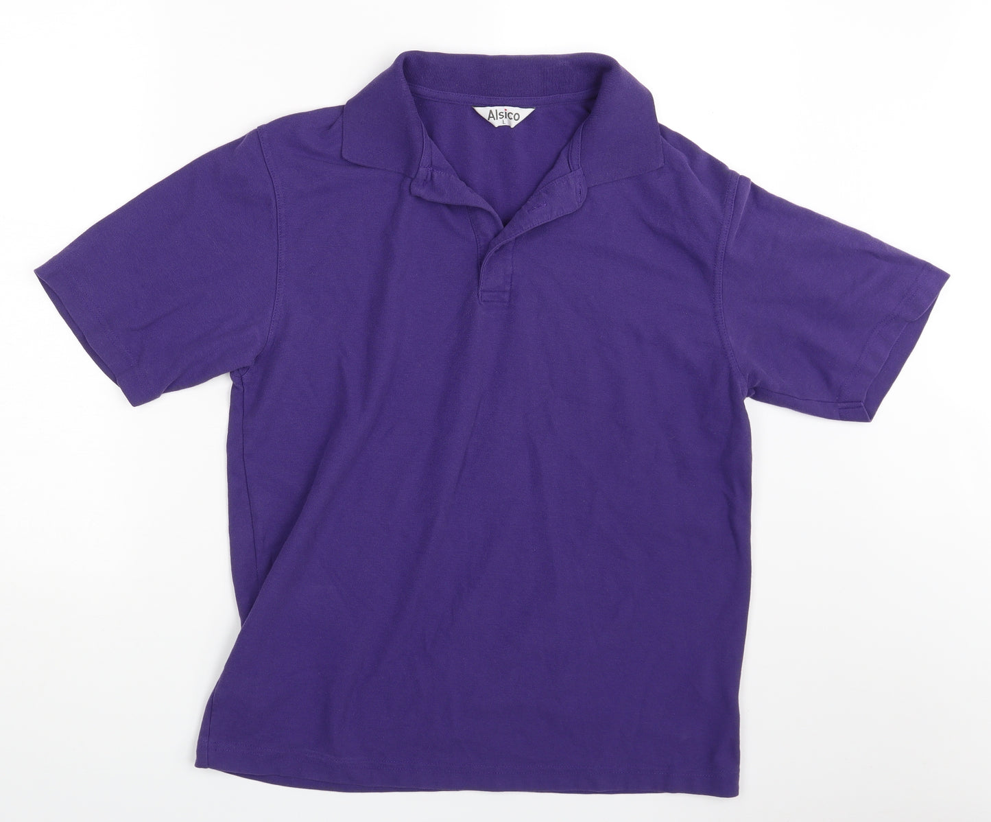 Alisco Mens Purple    Polo Size L