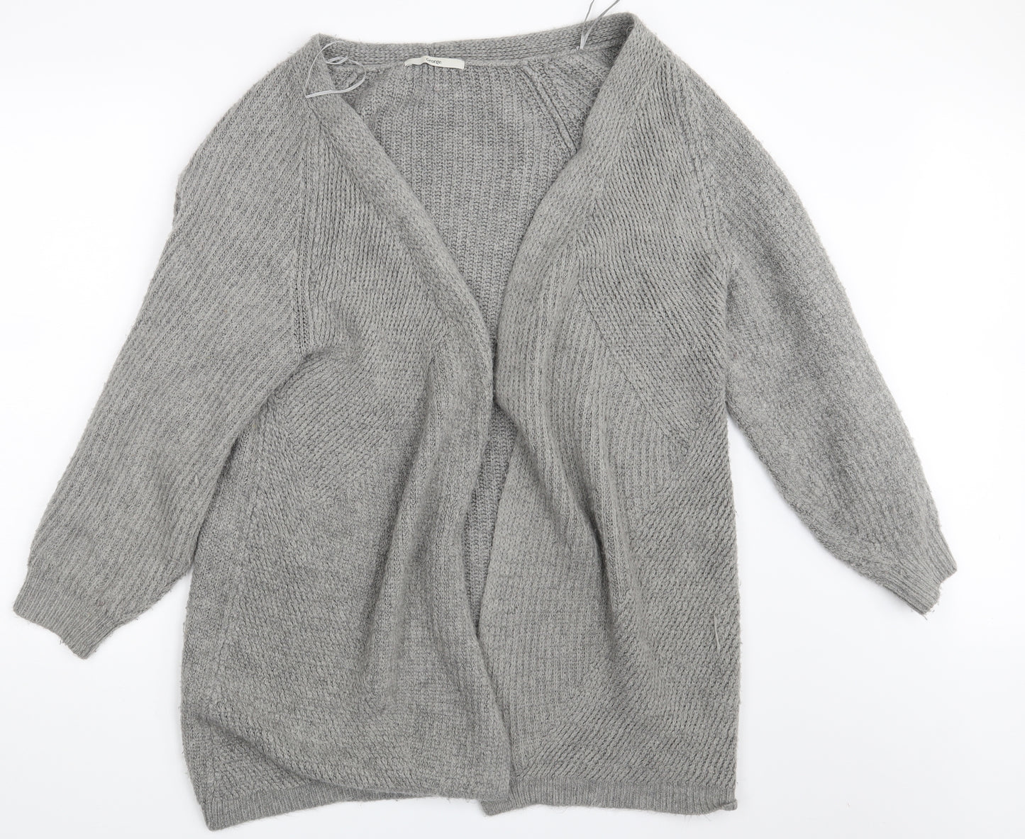 George Womens Grey   Cardigan Jumper Size 12