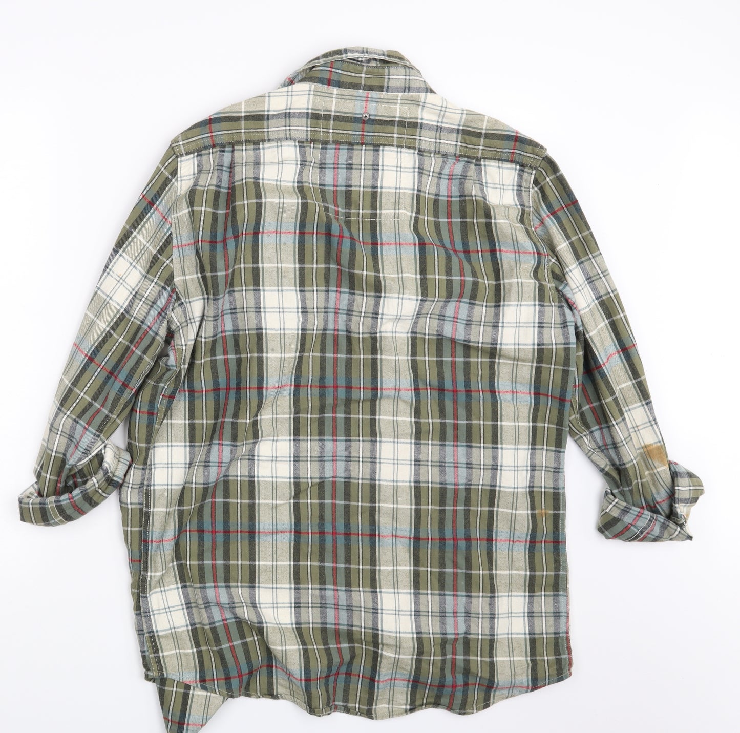 Superdry Mens Multicoloured Check   Button-Up Size L